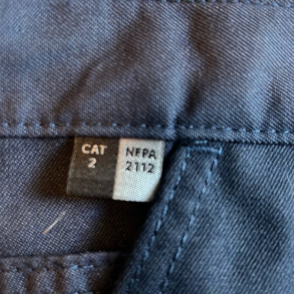 Men’s 34x30 FR Carhartt dark blue work pants band new never worn - Picture 4 of 4